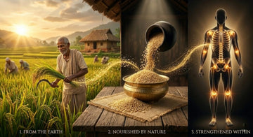 "The Bone-Strengthening Grain: How Bahurupi Rice Supports Joint Health."
